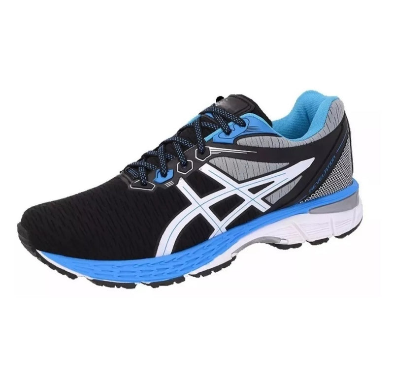 Tênis Asics Gel Revelation Preto e Azul