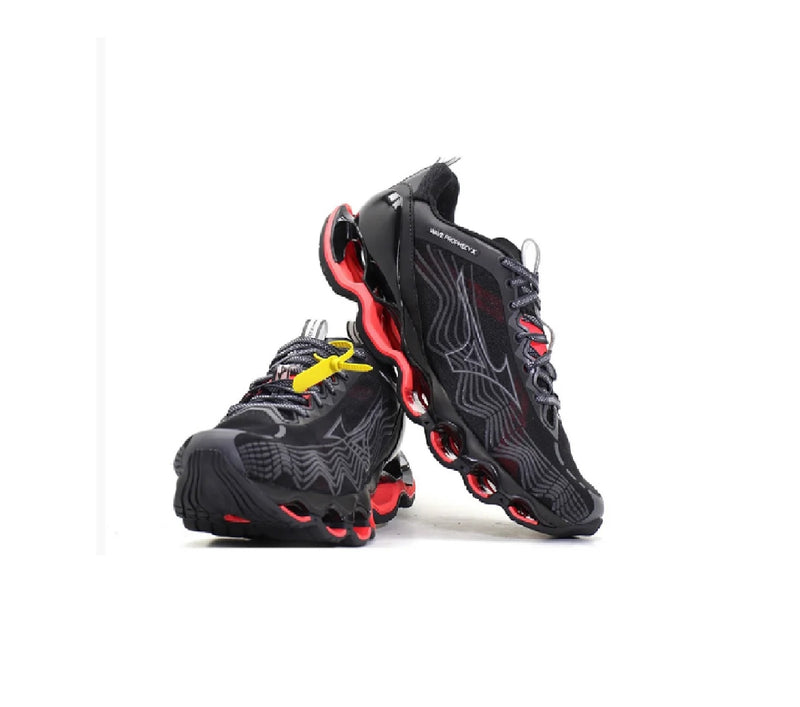 Tênis Mizuno Prophecy X Premium Preto e Vermelho