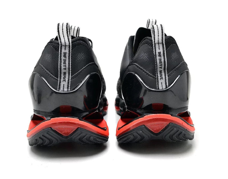 Tênis Mizuno Prophecy X Premium Preto e Vermelho