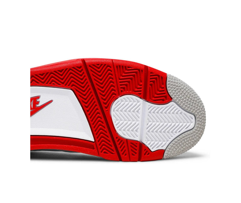 Tênis Air Jordan 4 Retro Branco e Vermelho