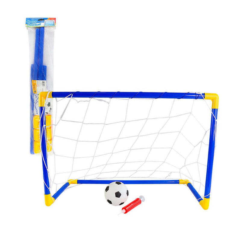 Kit Gol com Bola, Rede e Bomba para bola