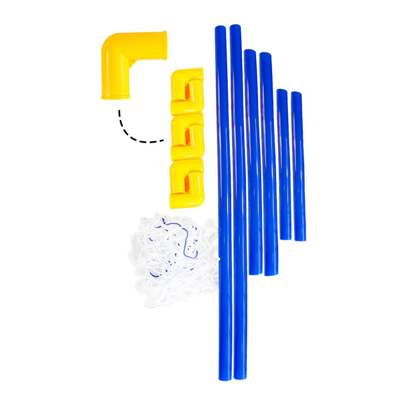 Kit Gol com Bola, Rede e Bomba para bola