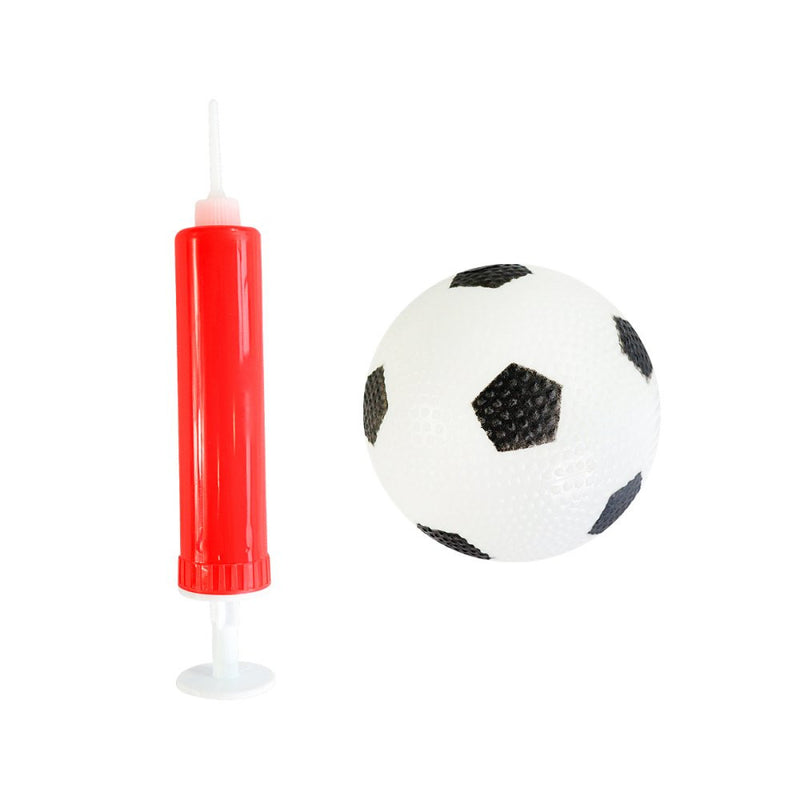 Kit Gol com Bola, Rede e Bomba para bola
