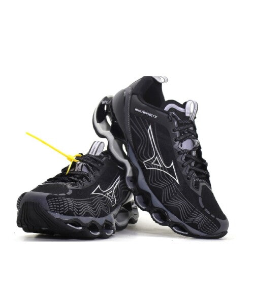 Tenis Mizuno Wave Prophecy X Preto e Cinza