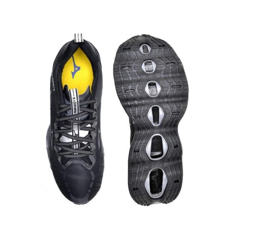 Tenis Mizuno Wave Prophecy X Preto e Cinza